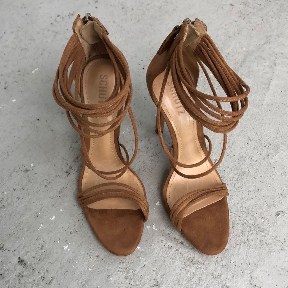 Schutz Strappy heels 
